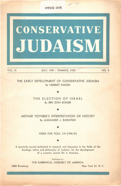 The Election of Israel