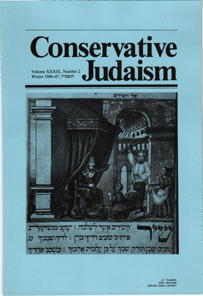 Edidin Medium, Myth, and Message - What Can Conservative Judaism Learn from the Electronic Church