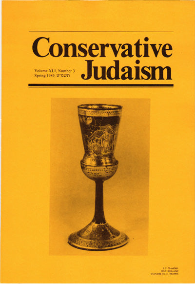 Reb Moshe and the Conservatives