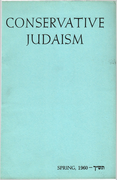 The Intellectual and Contemporary Jewish Life