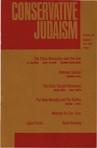 The Black Revolution and the Jew