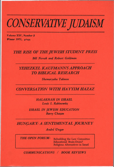 The Rise of the Jewish Student Press