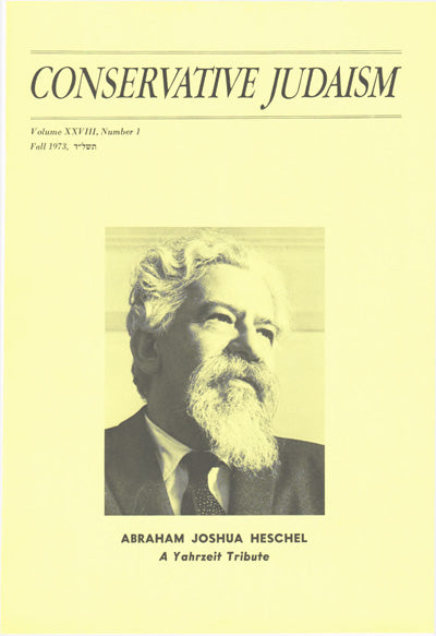 Religion and the Arts in the Theology of Abraham Joshua Heschel